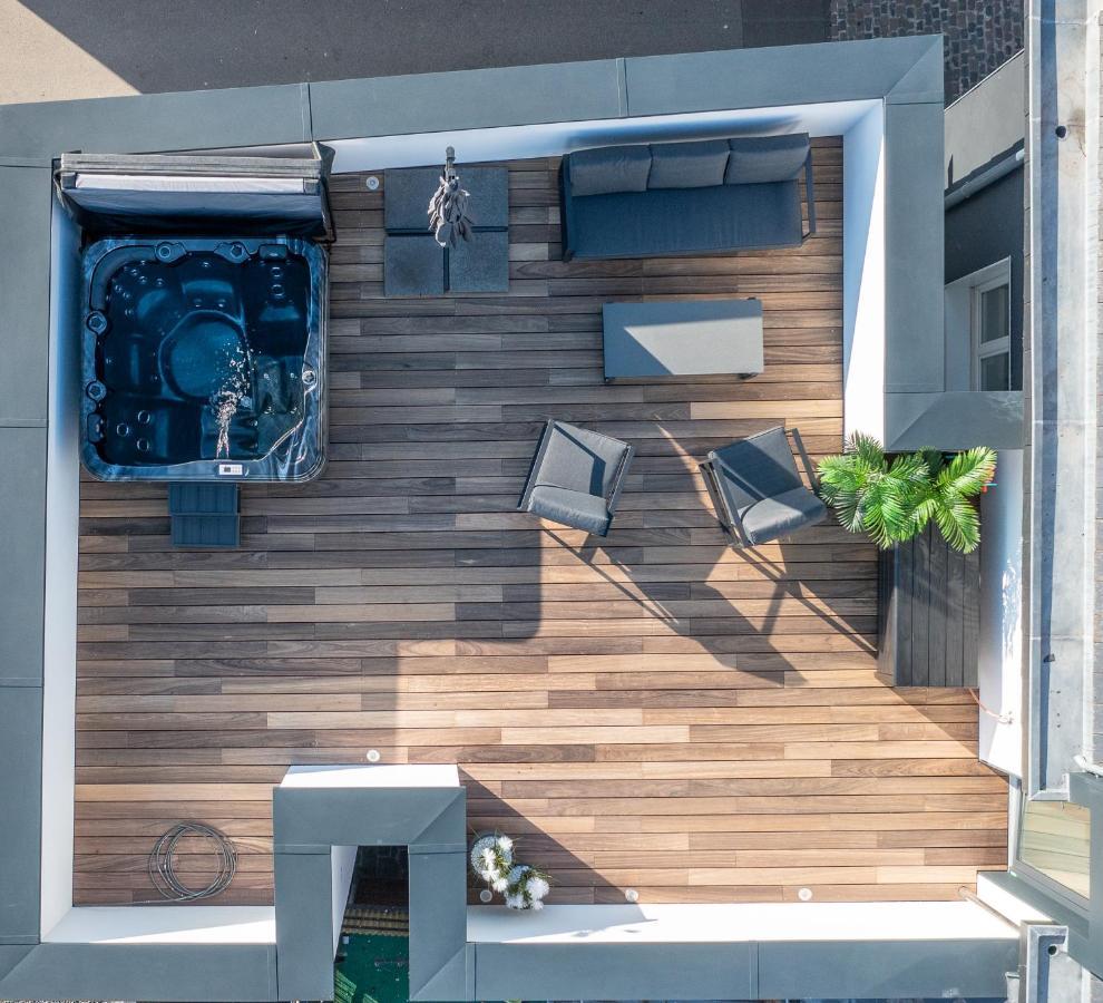 Appartement Avec Rooftop Au Centre De Malmedy Buitenkant foto